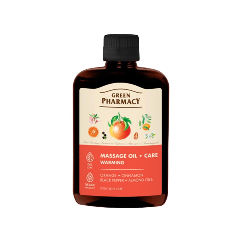 Grüne Apotheke Massageöl, erwärmend, 200 ml