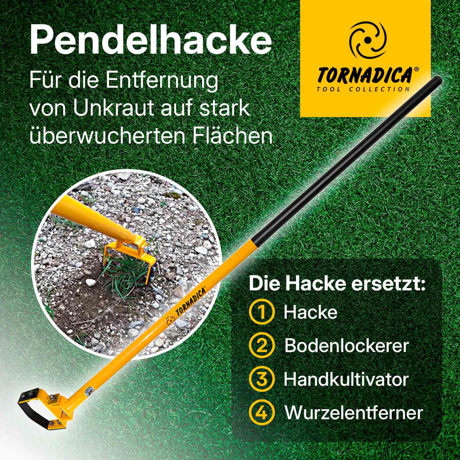 B-Ware TORNADICA Flachschneider Pendel