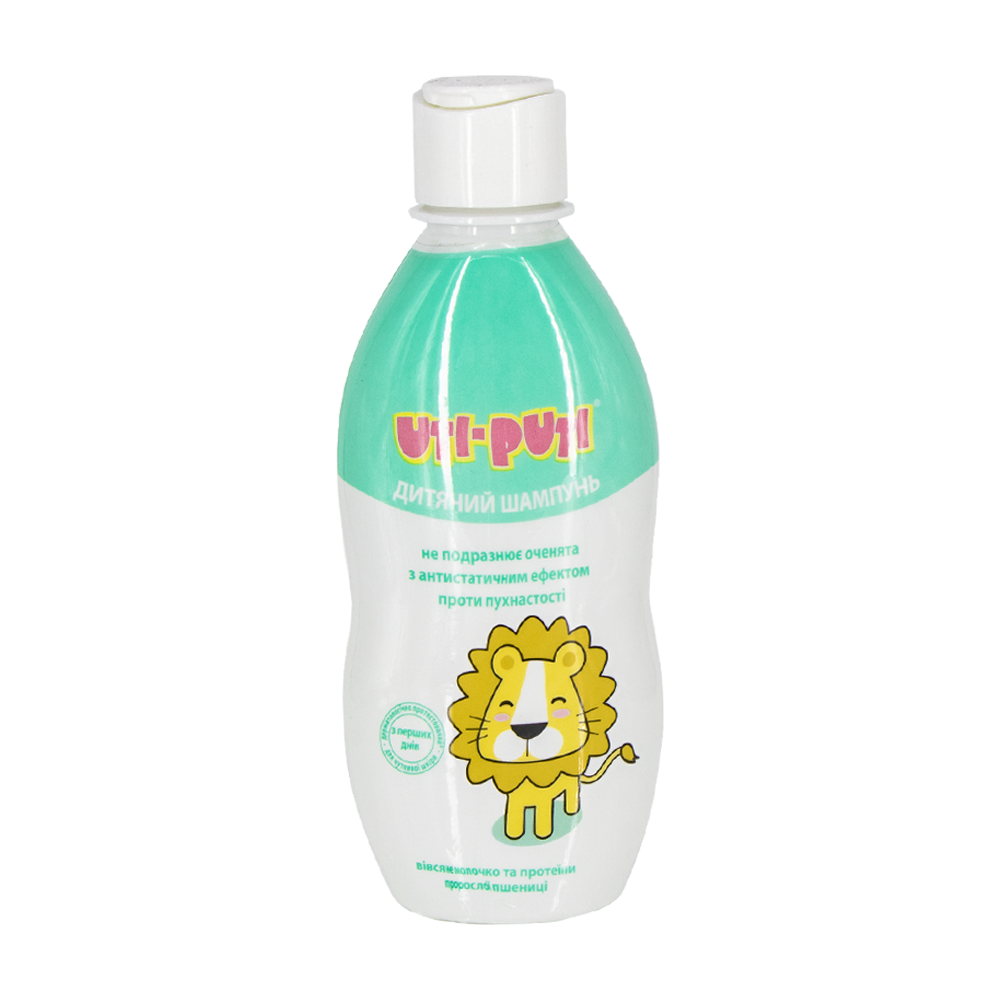 Uti-Puti Baby-Shampoo mit Hafermilch und Weizenkeimproteinen, 200 ml