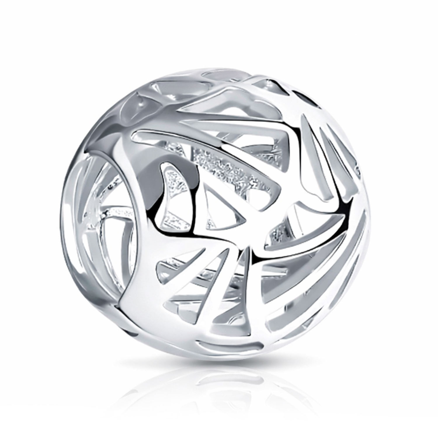 Sokolov Bead Anhänger aus 925 Silber rhodiniert