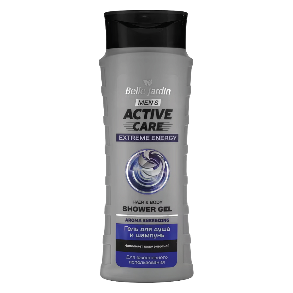 Belle Jardin Duschgel und Shampoo - EXTREME ENERGY, 420 ml