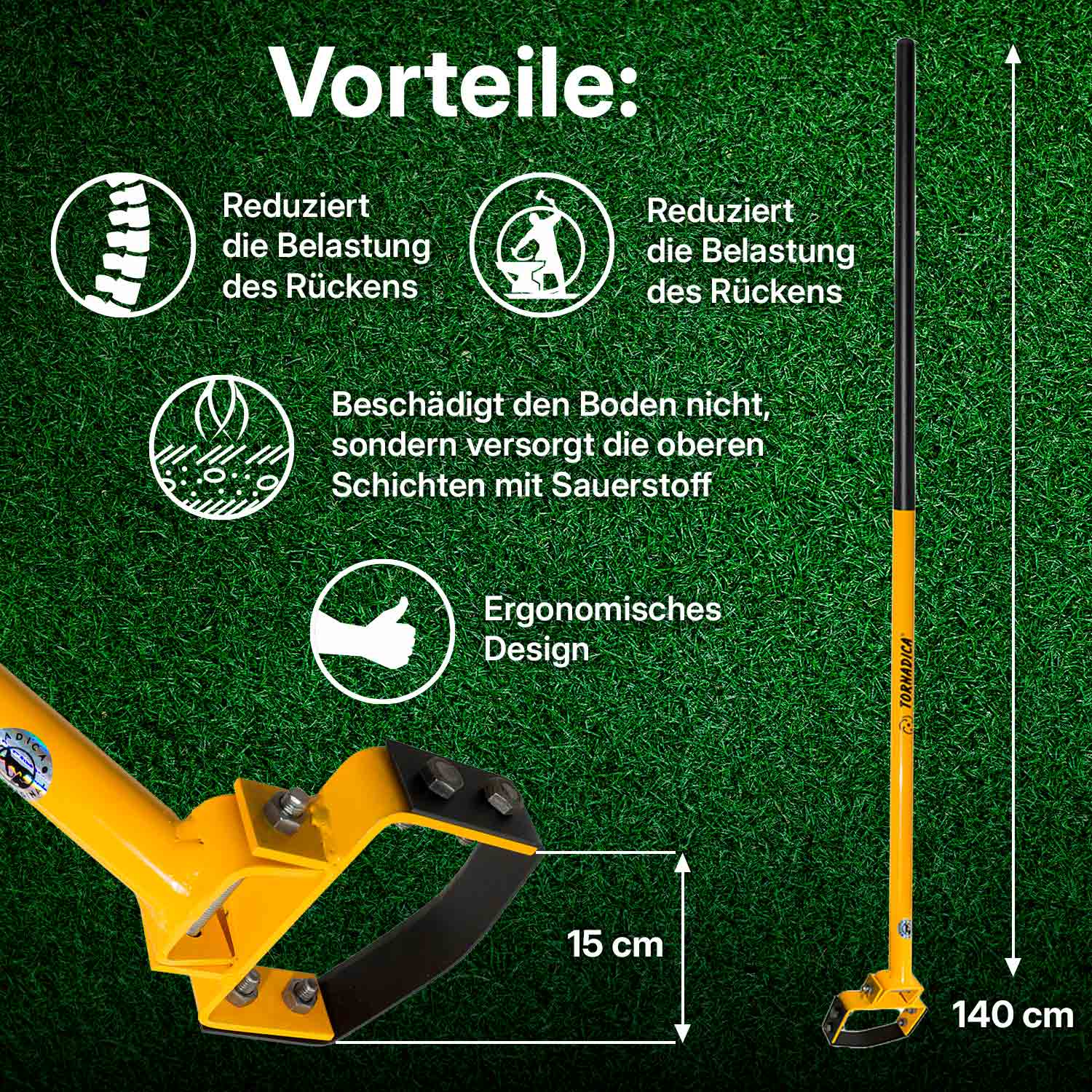 B-Ware TORNADICA Flachschneider Pendel