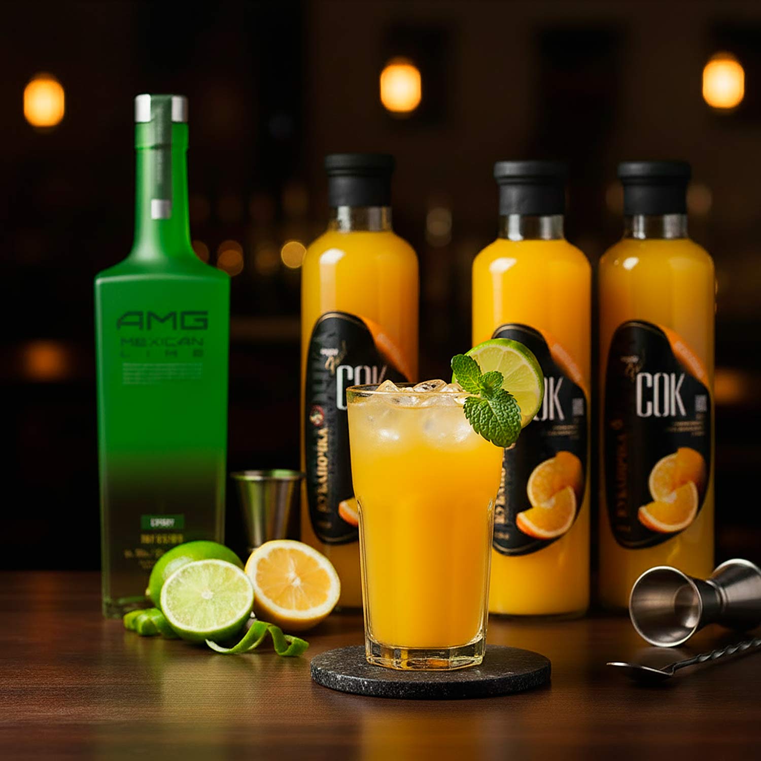 Cocktail-Set „Mexican Screwdriver“ – Dein Schlüssel zur perfekten Party!