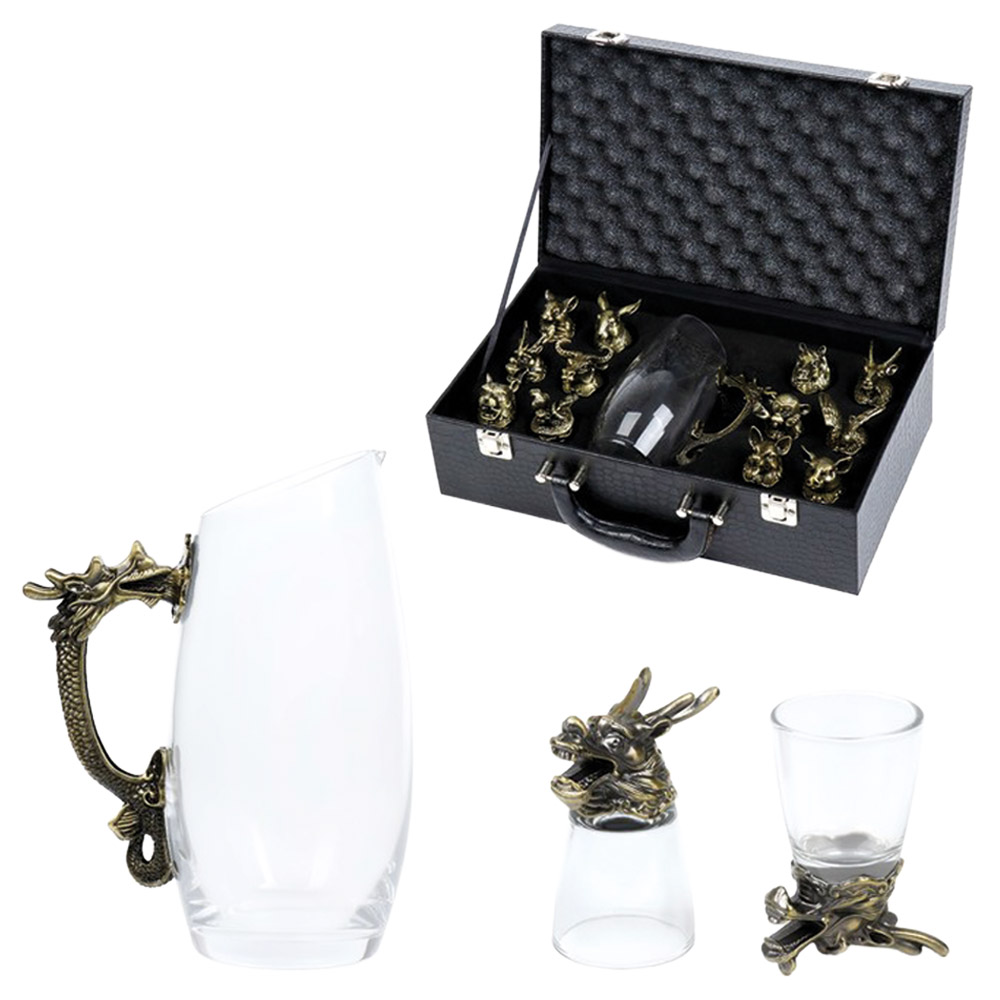 Geschenkset Stauf Set „Chinesischer Tierkreis“ für 12 Personen
