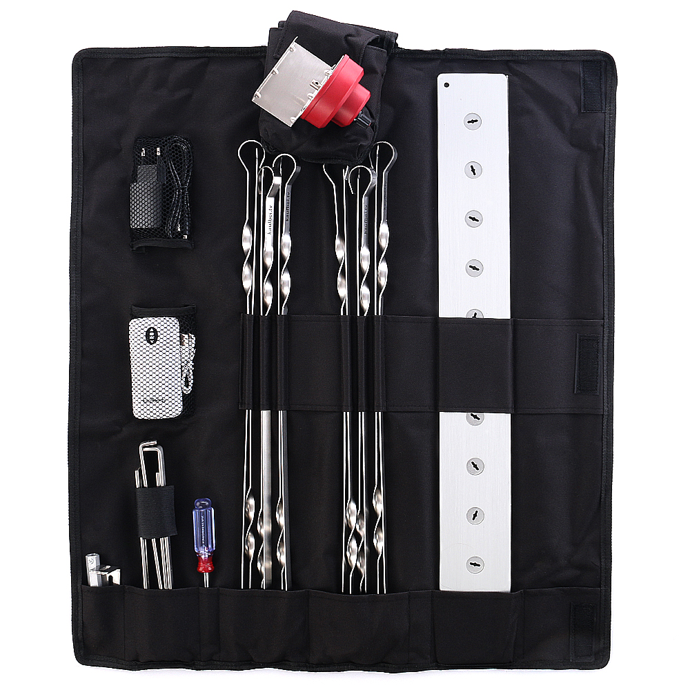 B-Ware RAMBO GRILL Ares - Grillaufsatz mit Motor und Spieße