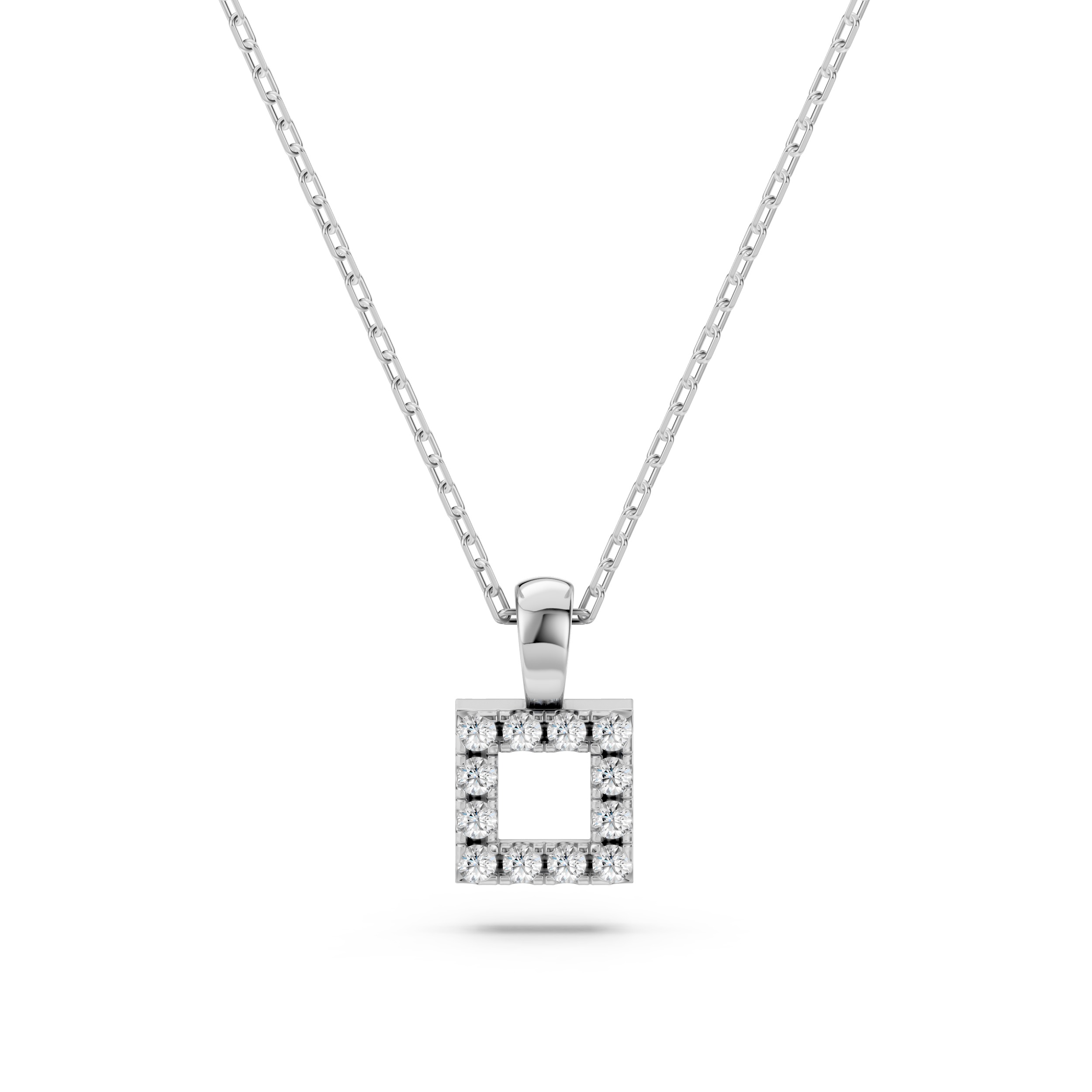 Collier, Rot-/Weiß-/Gelbgold 585, mit Brillanten ca. 0,06 ct. GSI
