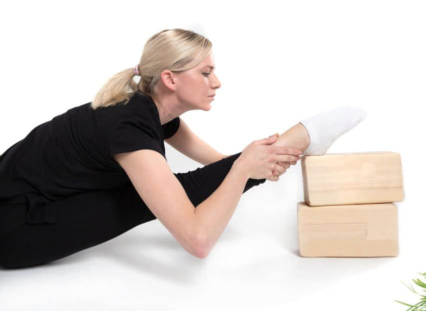 Rama Yoga Mandala Yoga-Block aus hochwertigem Kiefernholz