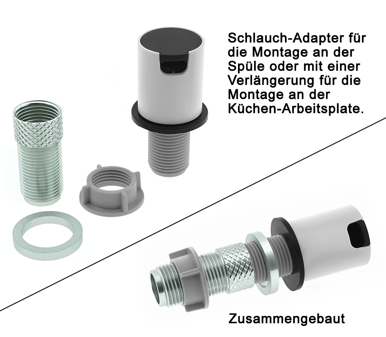 BEM Robin All-in-One kompakte Umkehrosmose Wasserfilteranlage für die Küche, Trinkwasserfilter