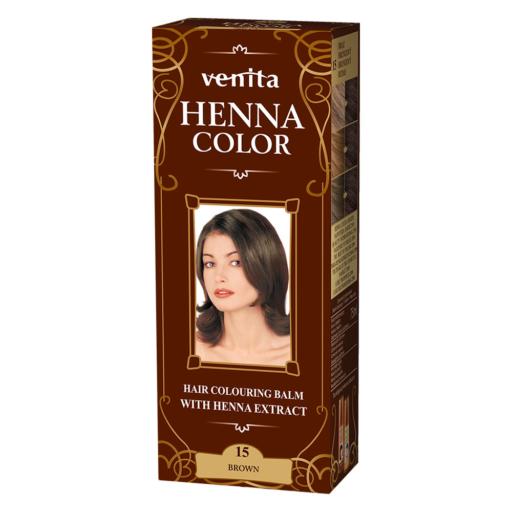 VENITA Henna Color Farbbalsam braun Nr. 15, 75 ml