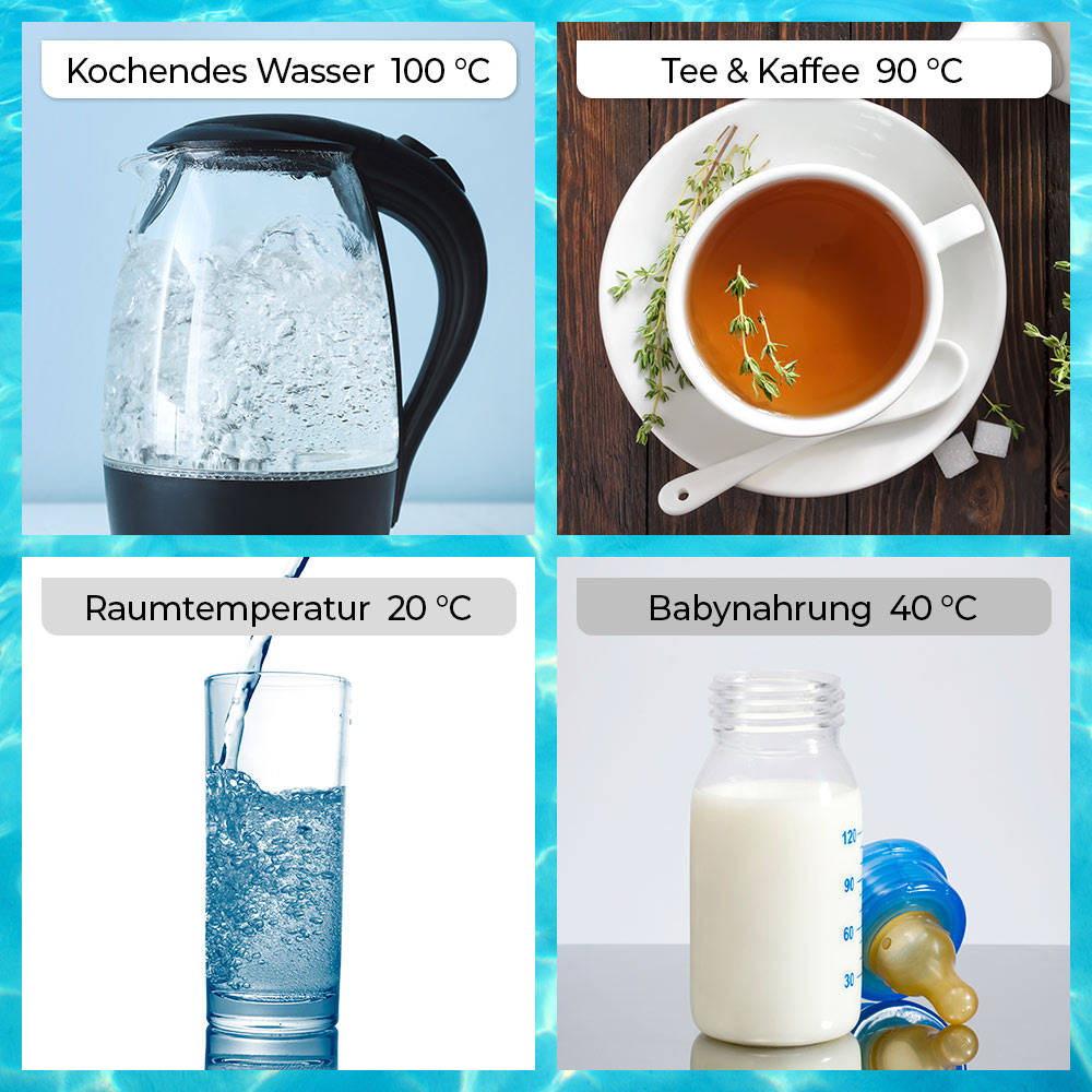 BEM IDA Osmose Tischwasserfilter inkl. UV- Lampe und Hydrogen-Generator, o. Behälter