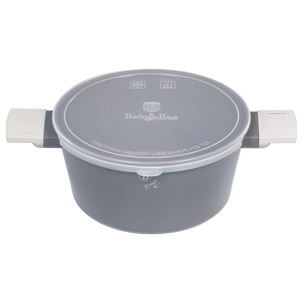 Berlinger Haus Kunststoffdeckel für 24 cm Schmortopf, Aspen Collection