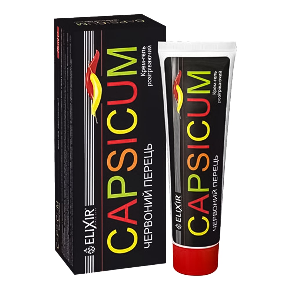 Elixir CAPSICUM Creme-Gel Roter Pfeffer, 75 ml