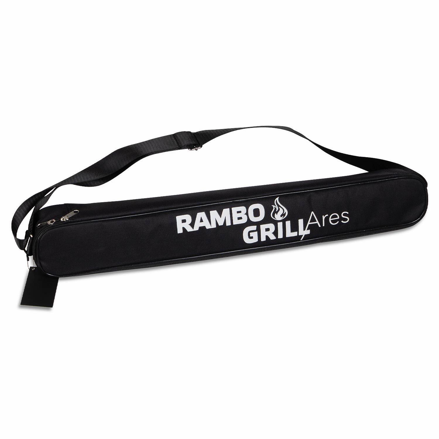 RAMBO Set: Holzkohlegrill aus Edelstahl und Grillaufsatz mit Motor