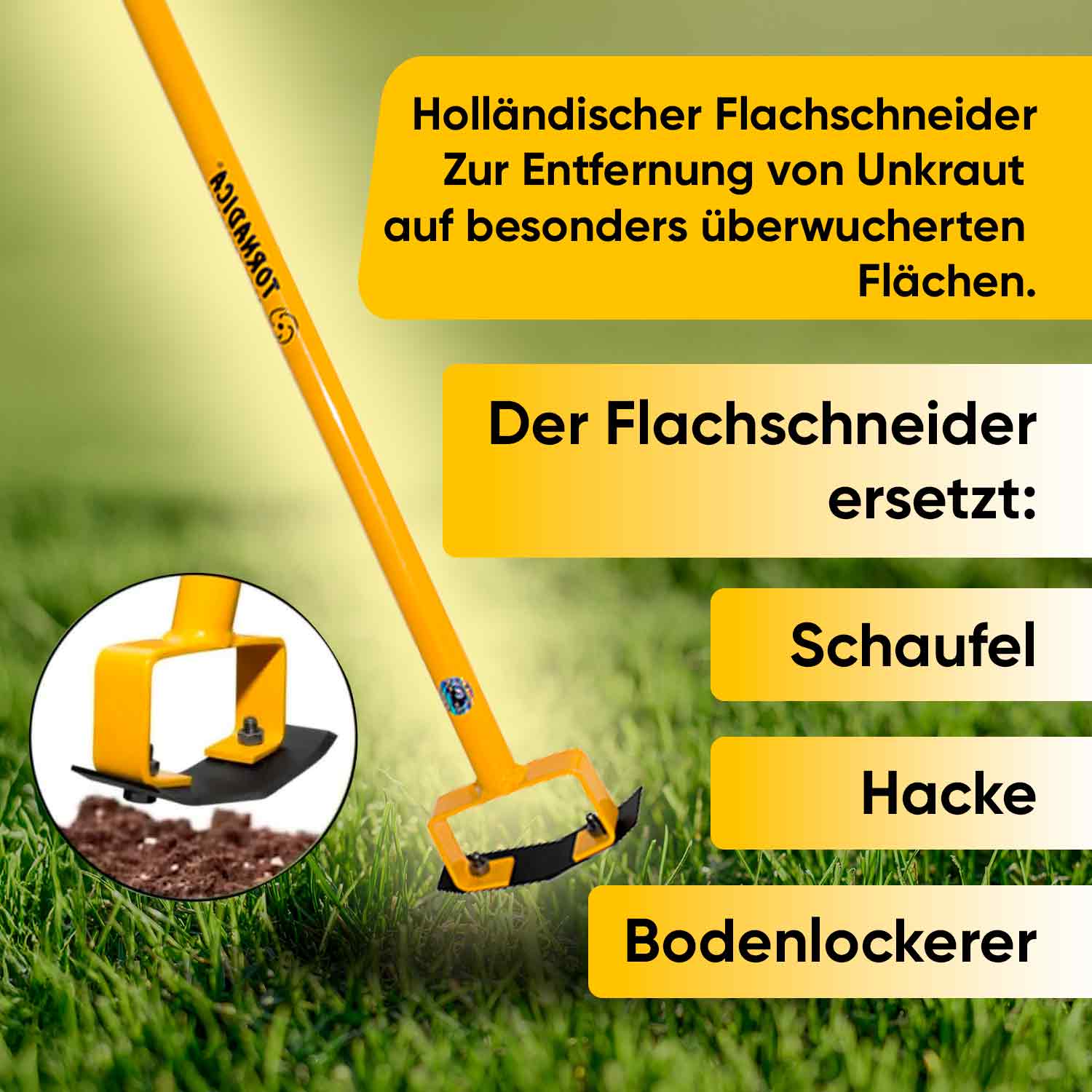 TORNADICA holländische Hacke