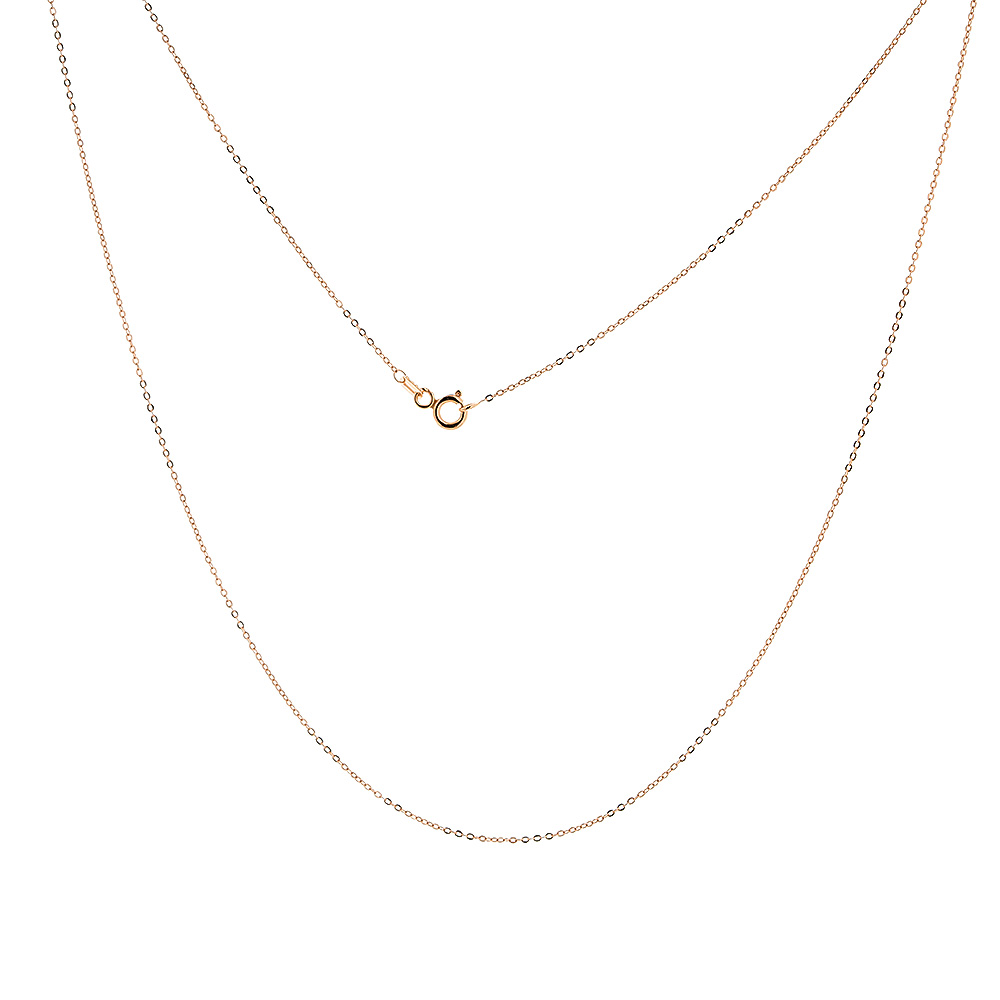 Feine Halskette aus 585 Rotgold