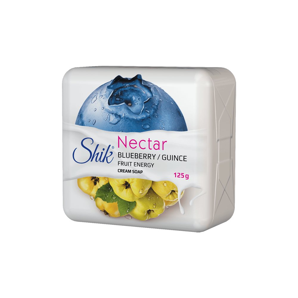 Cremeseife Shik Nectar Blaubeere und Guinge, 125 g