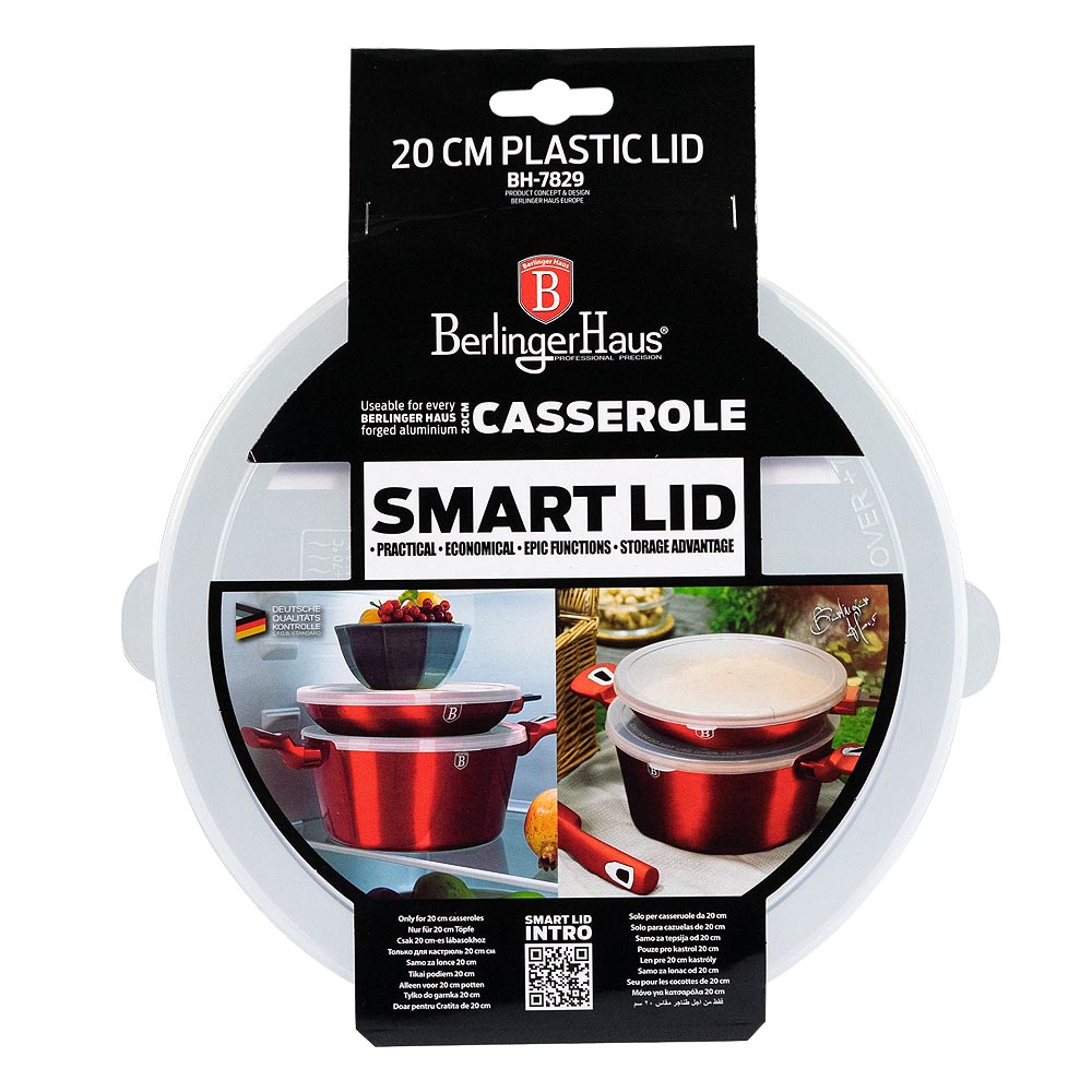 Berlinger Haus Kunststoffdeckel für 20 cm Schmortopf, Aspen Collection