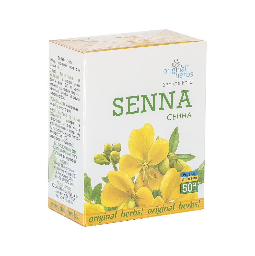 Original Herbs Kräutertee Sennablätter, 50 g