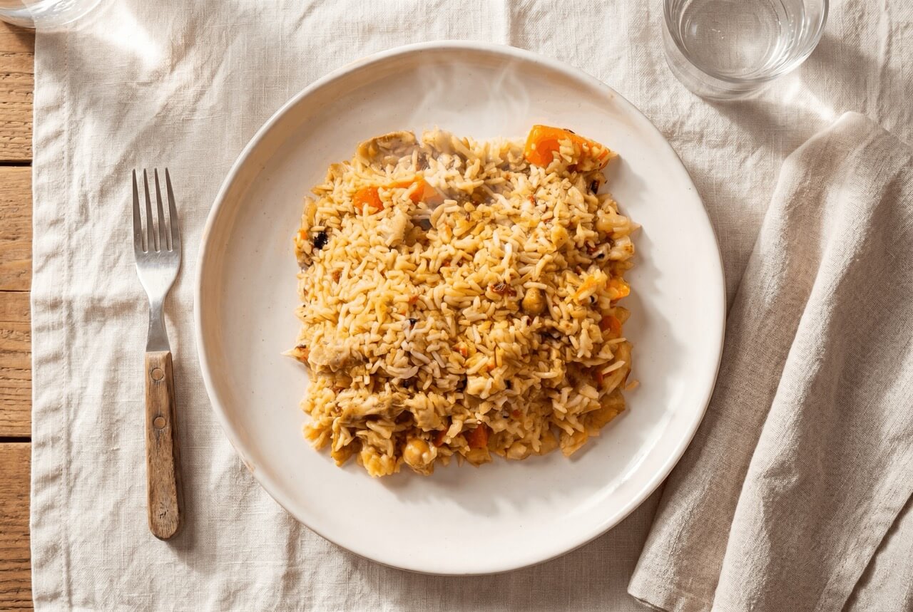 BARIN 5 Minuten Hähnchen-Plov mit Kichererbsen, 300 g