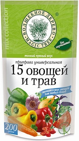 Magic Tree Gewürzmischung aus 15 Kräutern und Gemüse, 200g