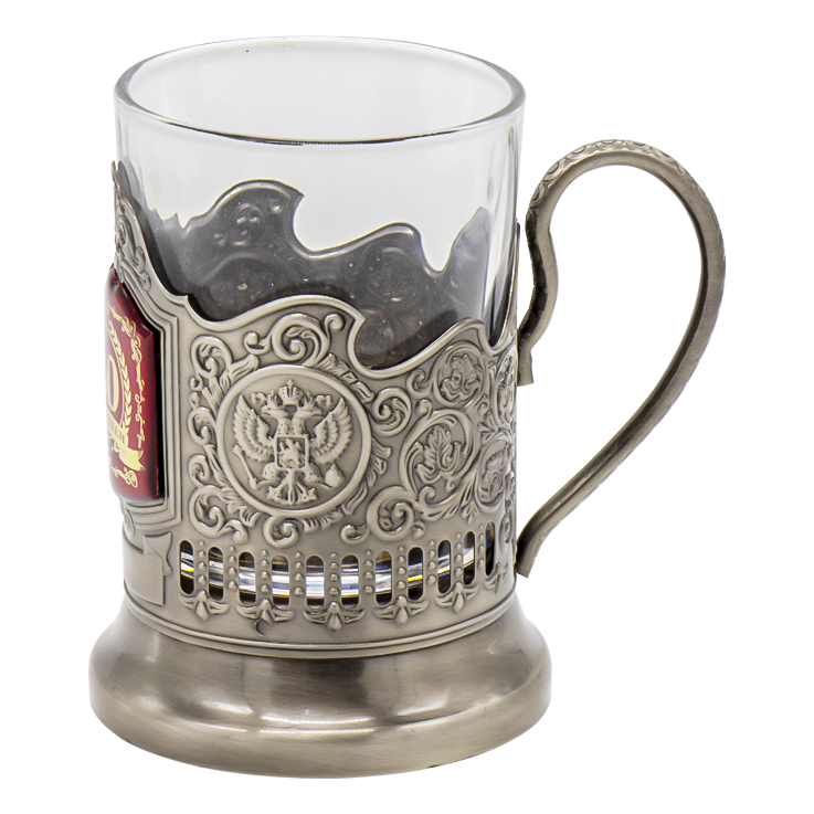 Teeglashalter "Goldene Mama" mit Teeglas, 200 ml