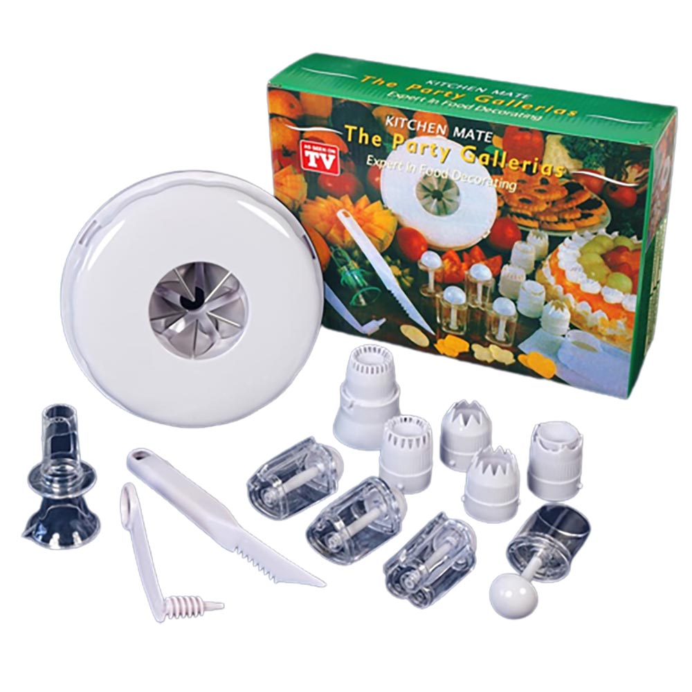 Canapés und Speisendekoration Set, 14-tlg