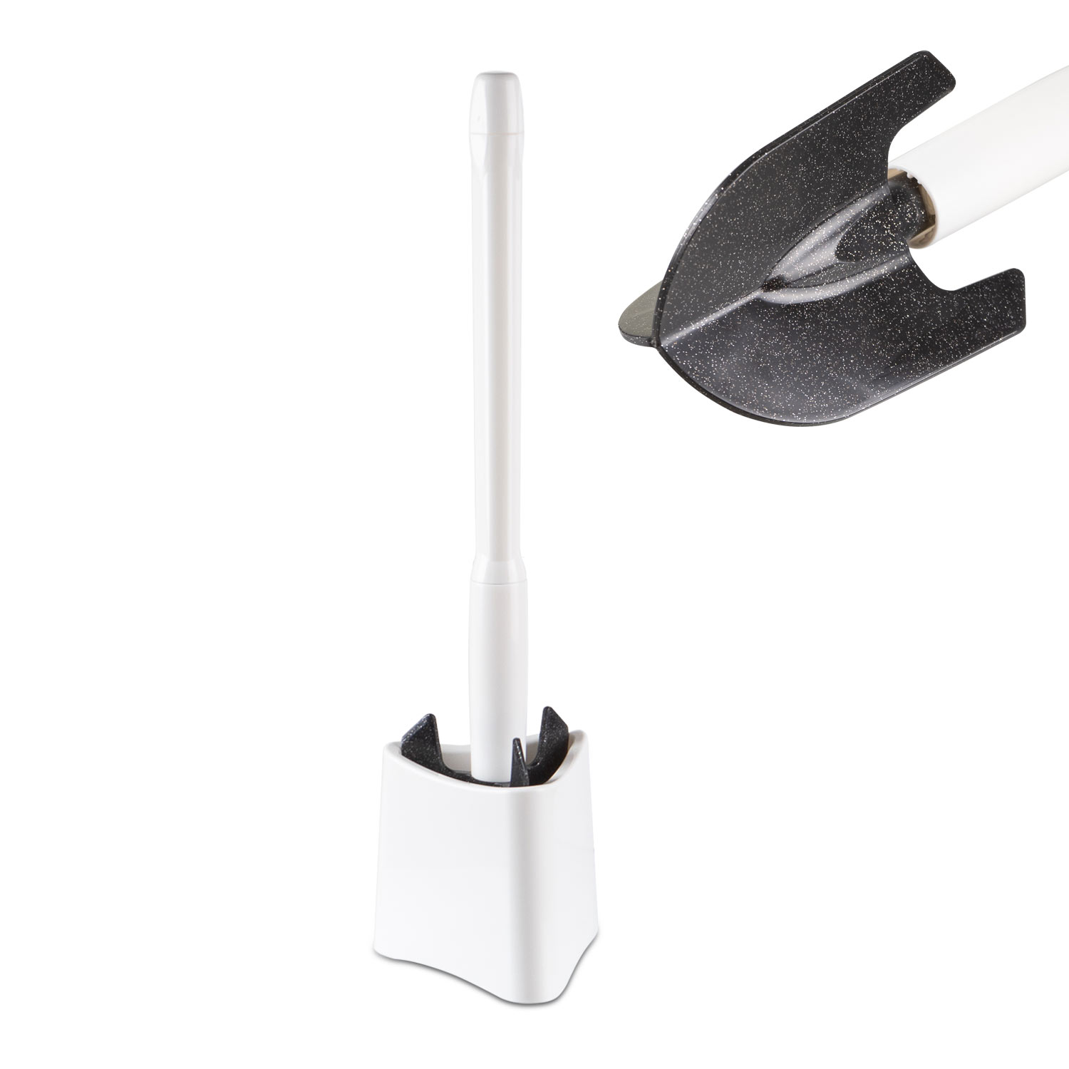 Toinado WC-Bürste befüllbarer Stiel mit Dosierung