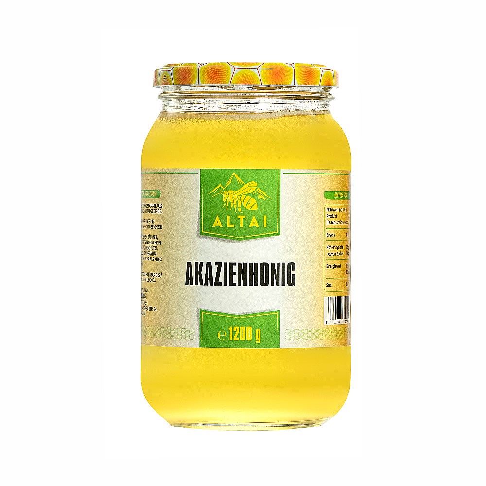 Honig Trio Klassik Set - Lindenhonig, Akazienhonig, Buchweizenhonig (3x1200g)