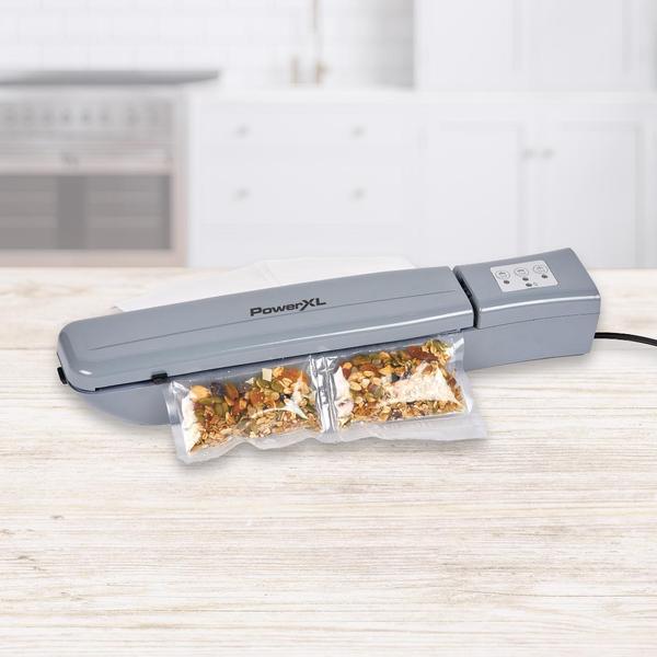 PowerXL Duo NutriSealer 6-in-1 Vakuumiergerät inkl. Folien und Beutel