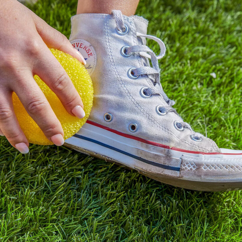 Pure100 MagicShine - Weiße Magie Mehrzweckreiniger, 300 g (inkl. Reinigungsschwamm) 1+1