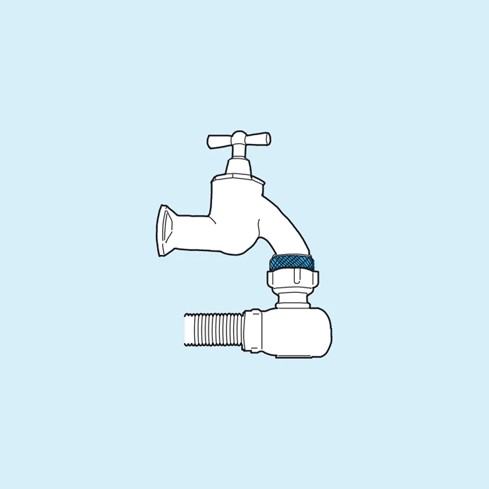 Whirlator® MA340 3/4 Adapter für Garten, Wasch- & Spülmaschine