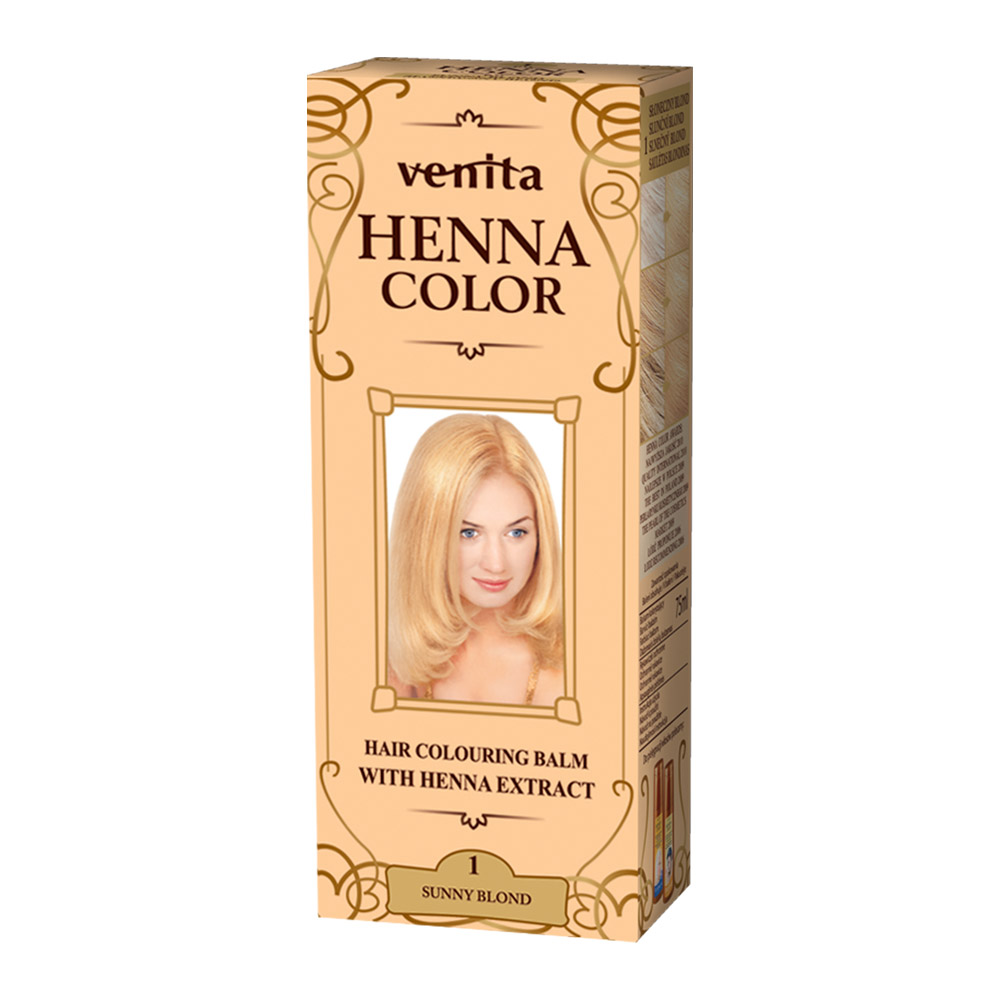 VENITA Henna Color Farbbalsam sonnig blond Nr. 1, 75 ml