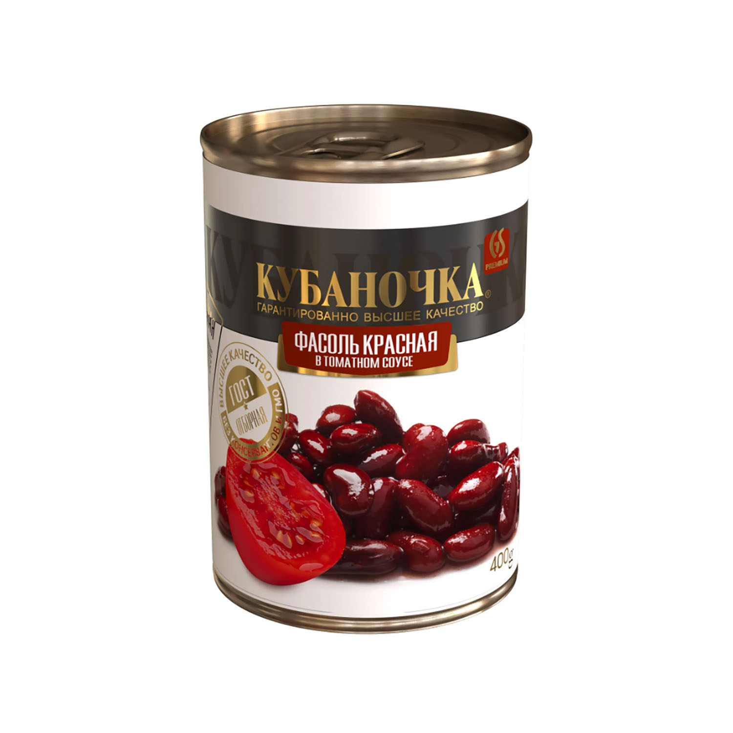 Kubanochka rote Bohnen in Tomatensauce, 400g
