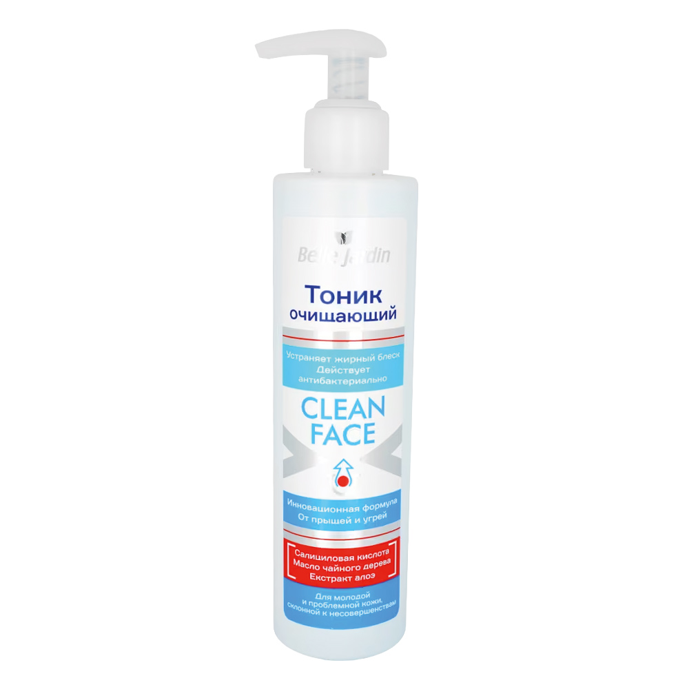 Belle Jardin Gesichtsreinigungs-Tonic - Antibakteriell, 250 ml