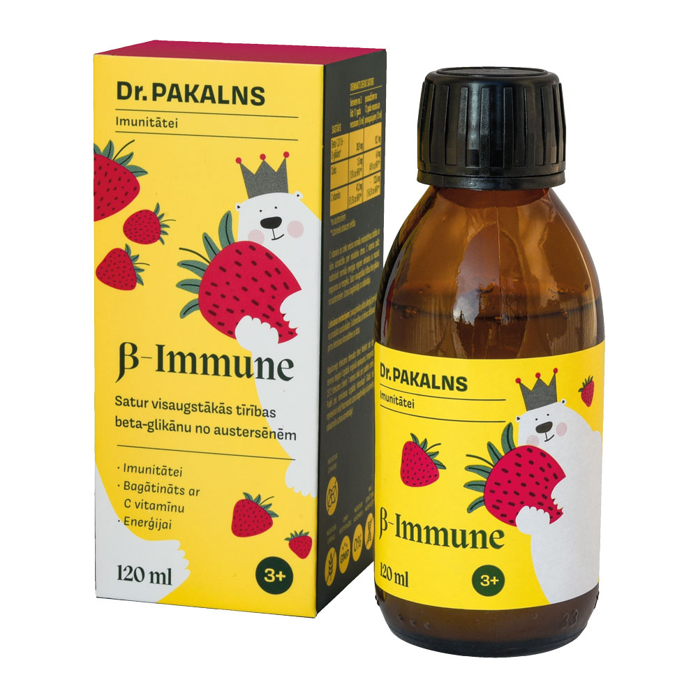 DR. PAKALNS Beta-Immune Balsam, 120 ml