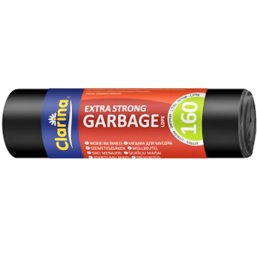 CLARINA Abfallbeutel 160 L - 10 Stück, Extra stark