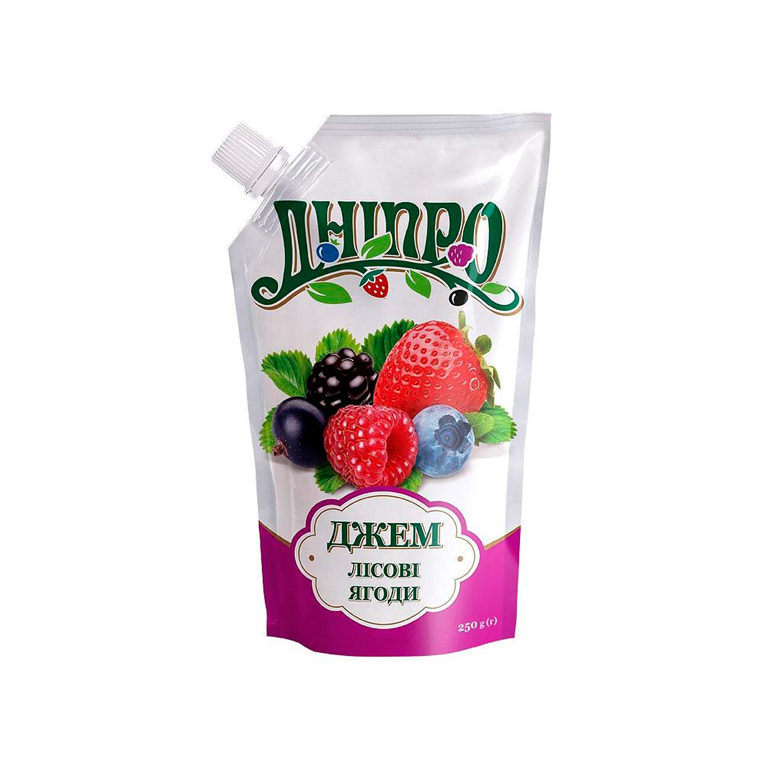 Dnipro Fruchtaufstrich-Set – 5 Sorten fruchtige Vielfalt (5x250g)