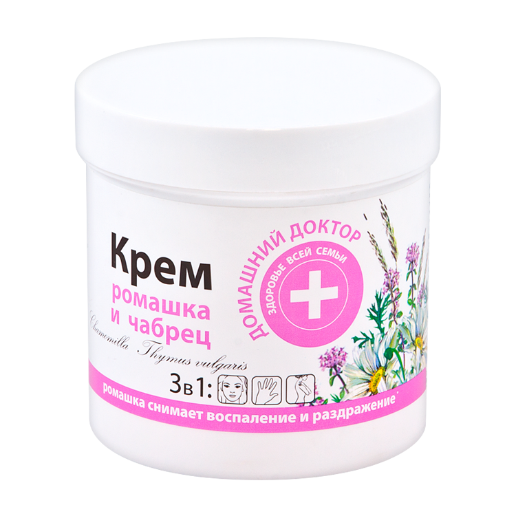 Domaschnij Doktor Ganzkörpercreme Kamille und Thymian 250 ml