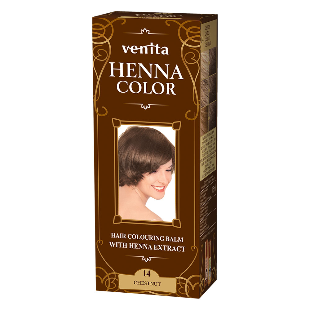 VENITA Henna Color Farbbalsam Kastanie Nr. 14, 75 ml