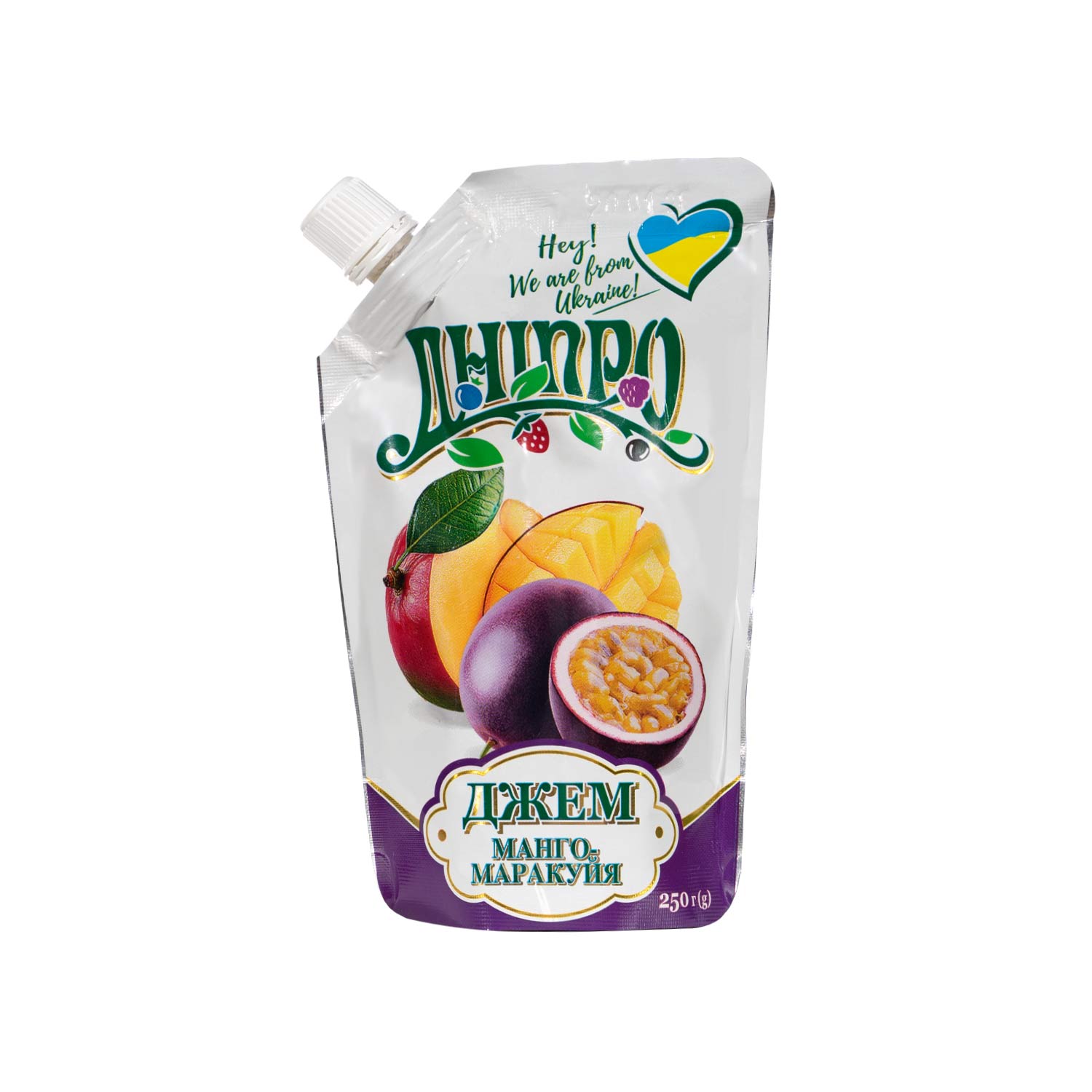 Dnipro Fruchtaufstrich-Set – 5 Sorten fruchtige Vielfalt (5x250g)