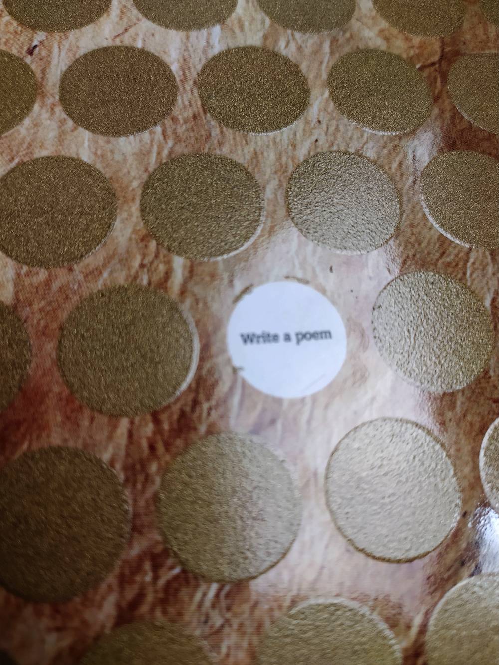 Rubbel-Poster "365 Glücksvorhersagen" in der Tube (50x30cm, Englisch)