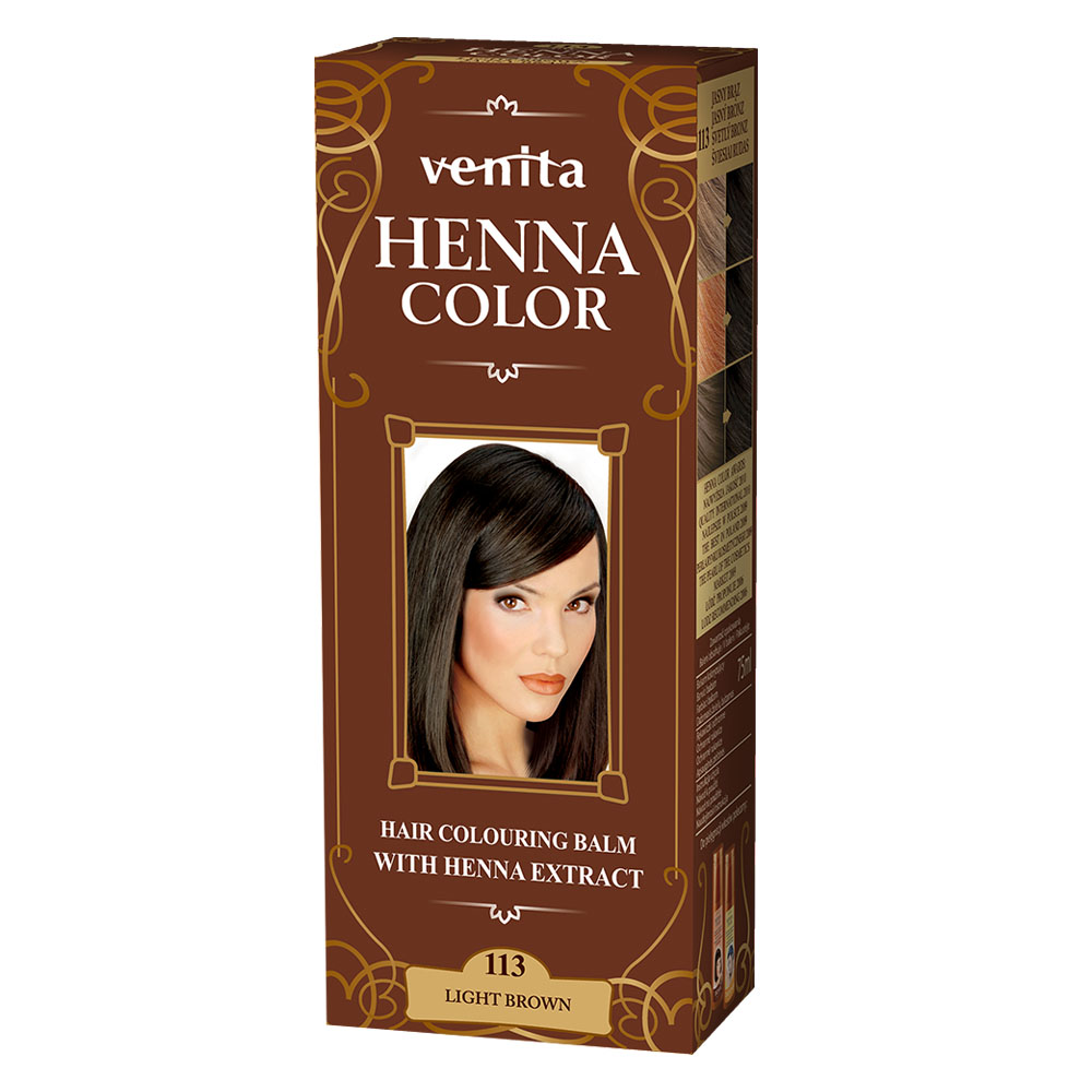 VENITA Henna Color Farbbalsam hellbraun Nr. 113, 75 ml