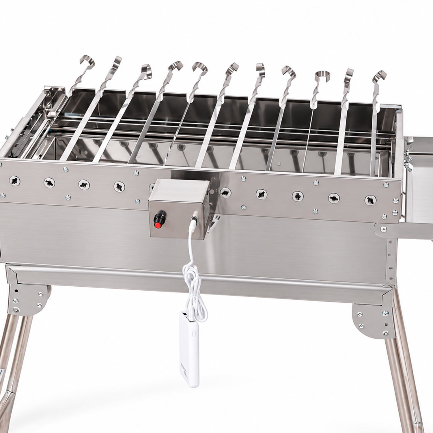 RAMBO GRILL Ares 2.0 — Grillaufsatz mit automatischer Spießdrehung