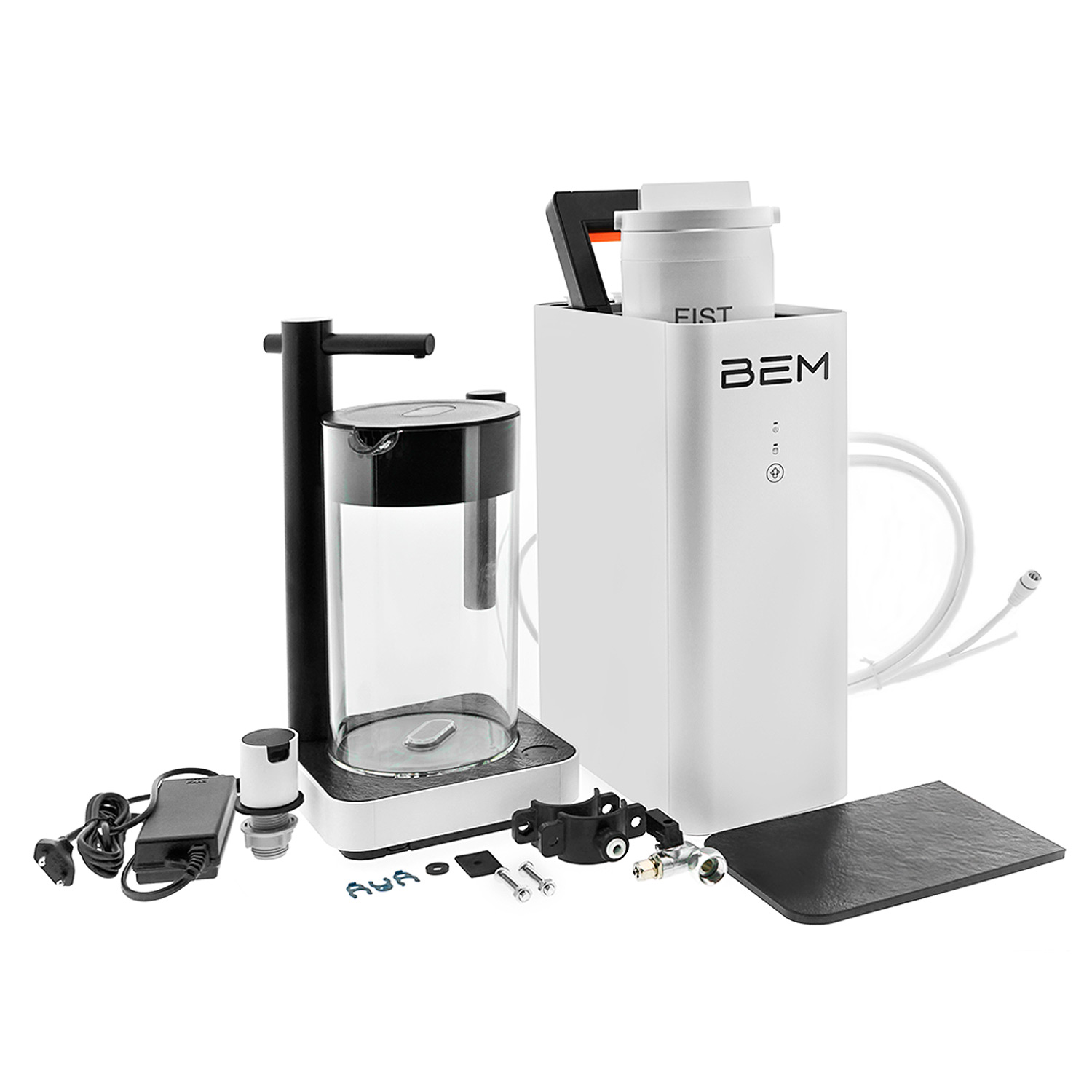 BEM Robin All-in-One kompakte Umkehrosmose Wasserfilteranlage für die Küche, Trinkwasserfilter
