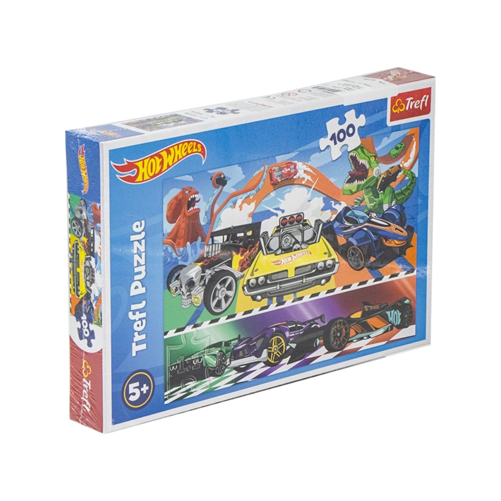 Trefl Puzzles für Kinder Hot Wheel, 100 Elemente