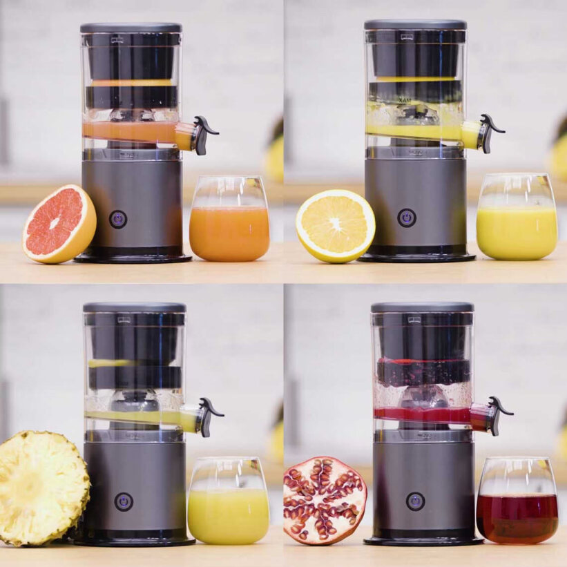 Livington JuiceBoost TURBO-JUSSER Mini-Entsafter für Obst und Gemüse mit Akku, schnell und kraftvoll