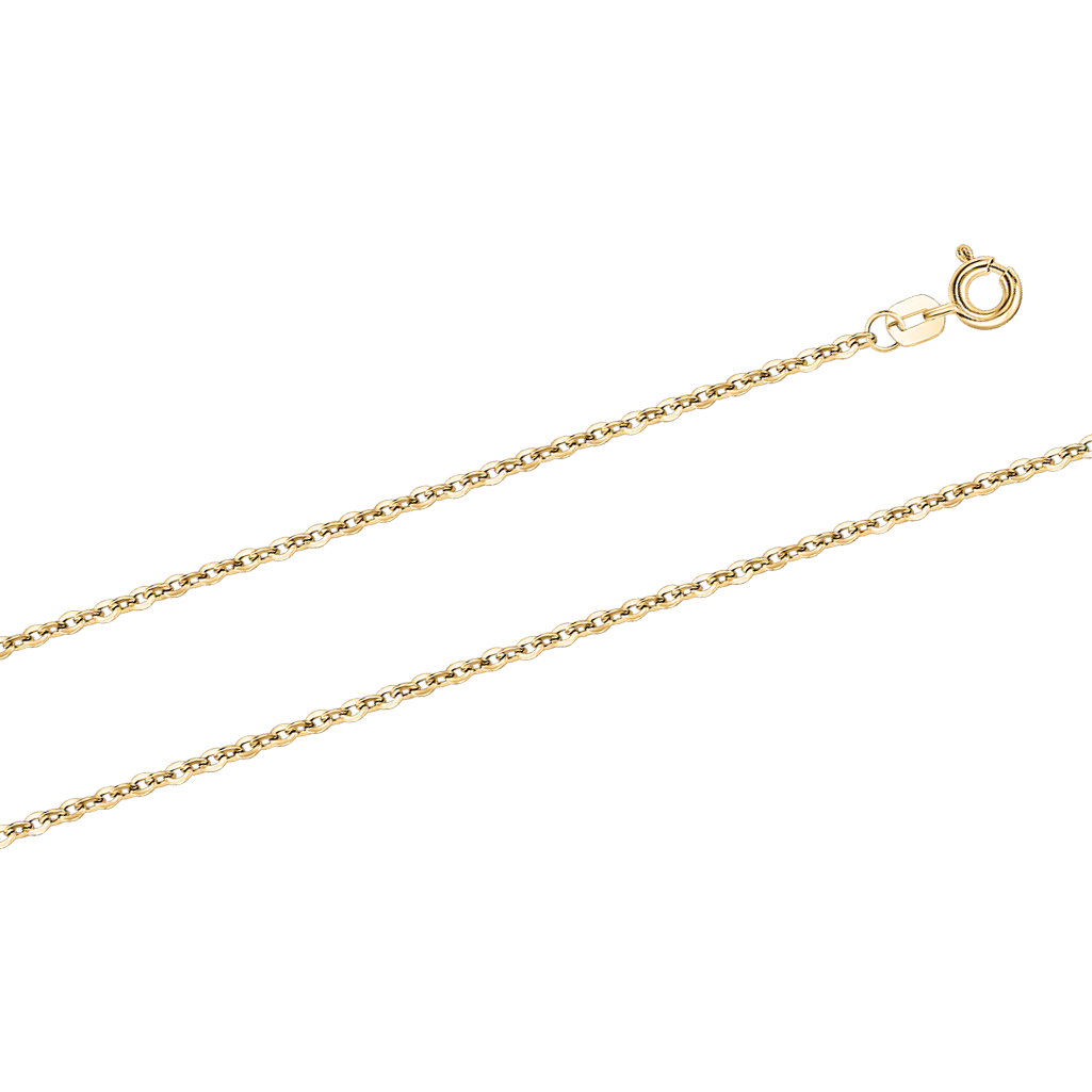 Feine und elegante Kette aus 585er Gelbgold