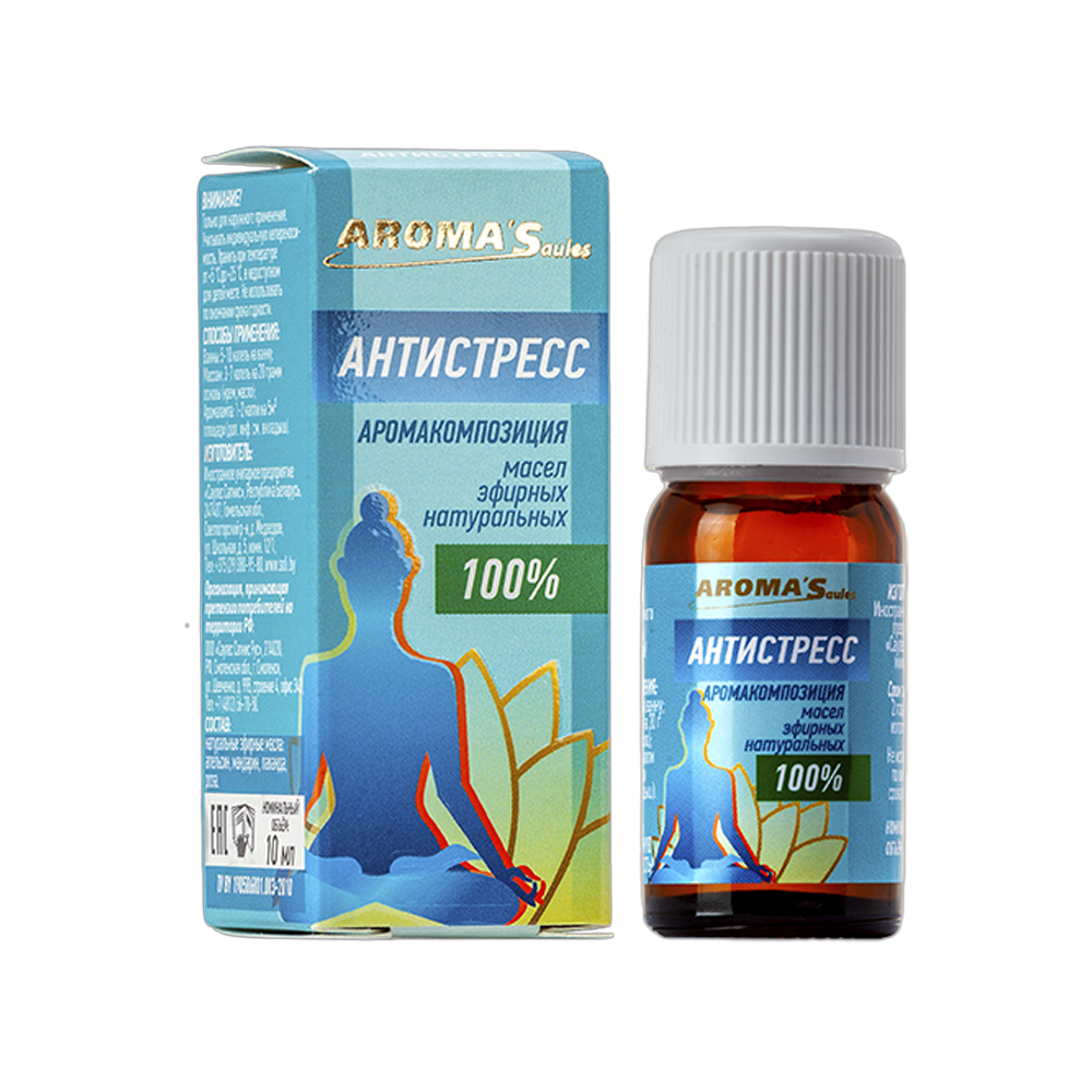 AROMA'Saules "Antistress" ätherisches Öl, 10 ml