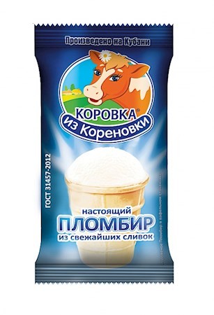 KiK Eis Plombir aus Sahne, 100 g