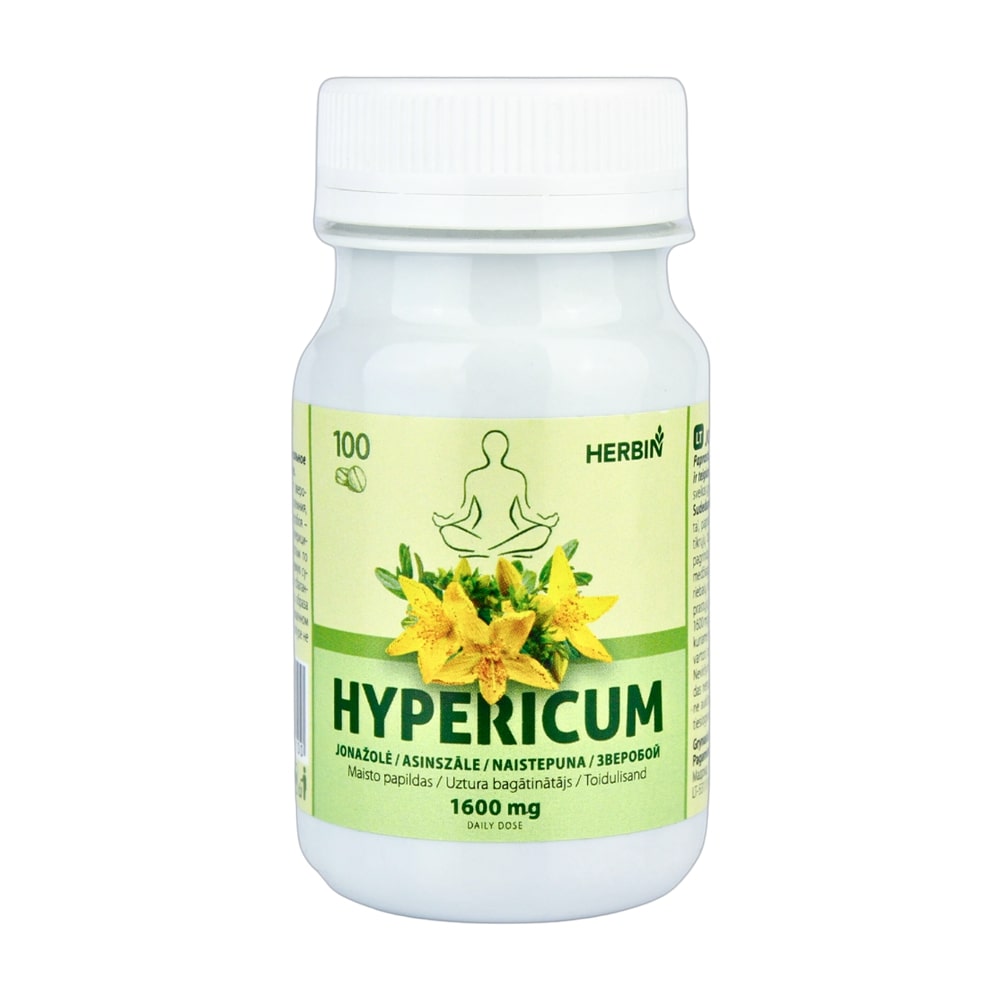 Herbin Johanniskraut 100 Tabletten, 0,16 kg